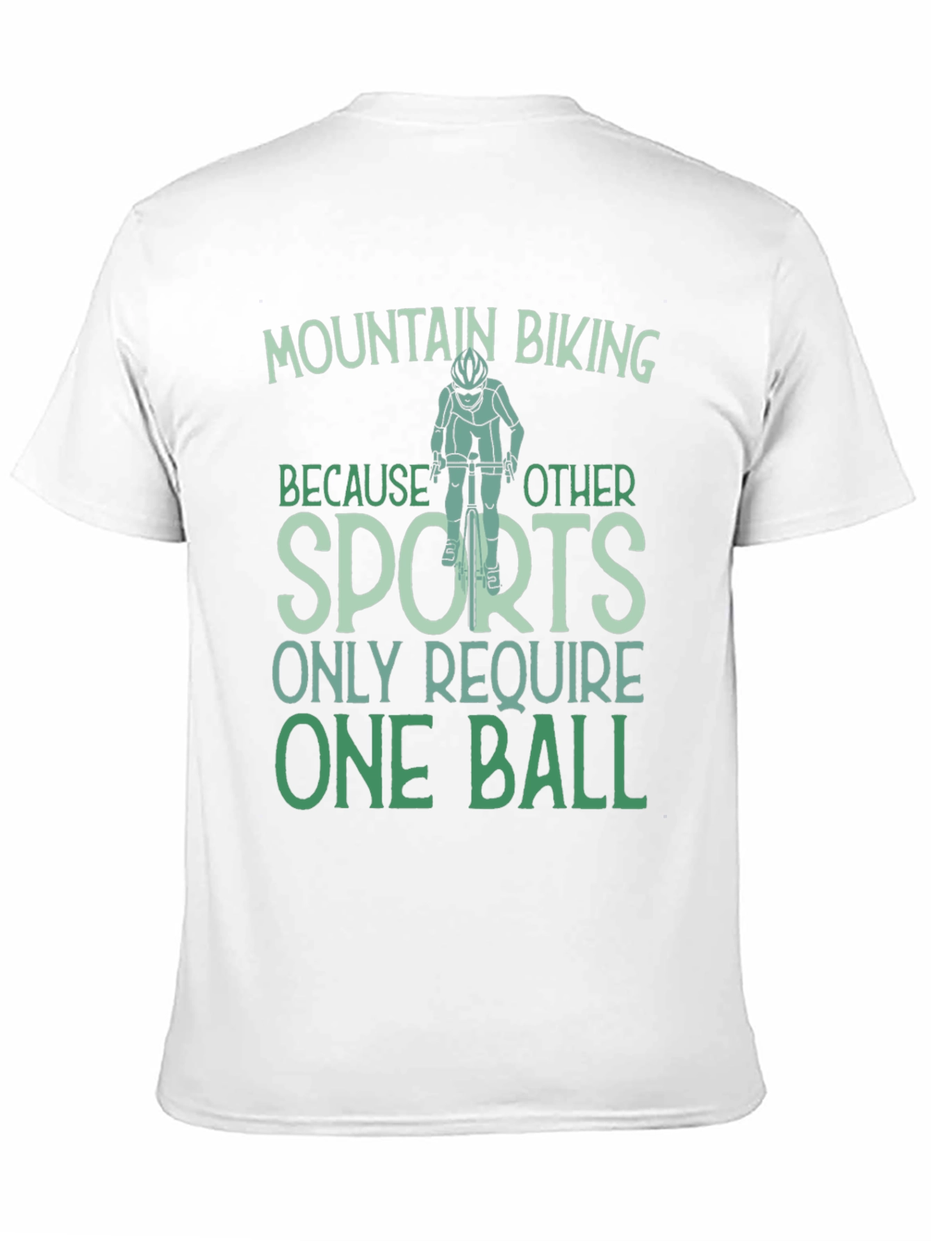 Mountain Biking One Ball T-Shirt
