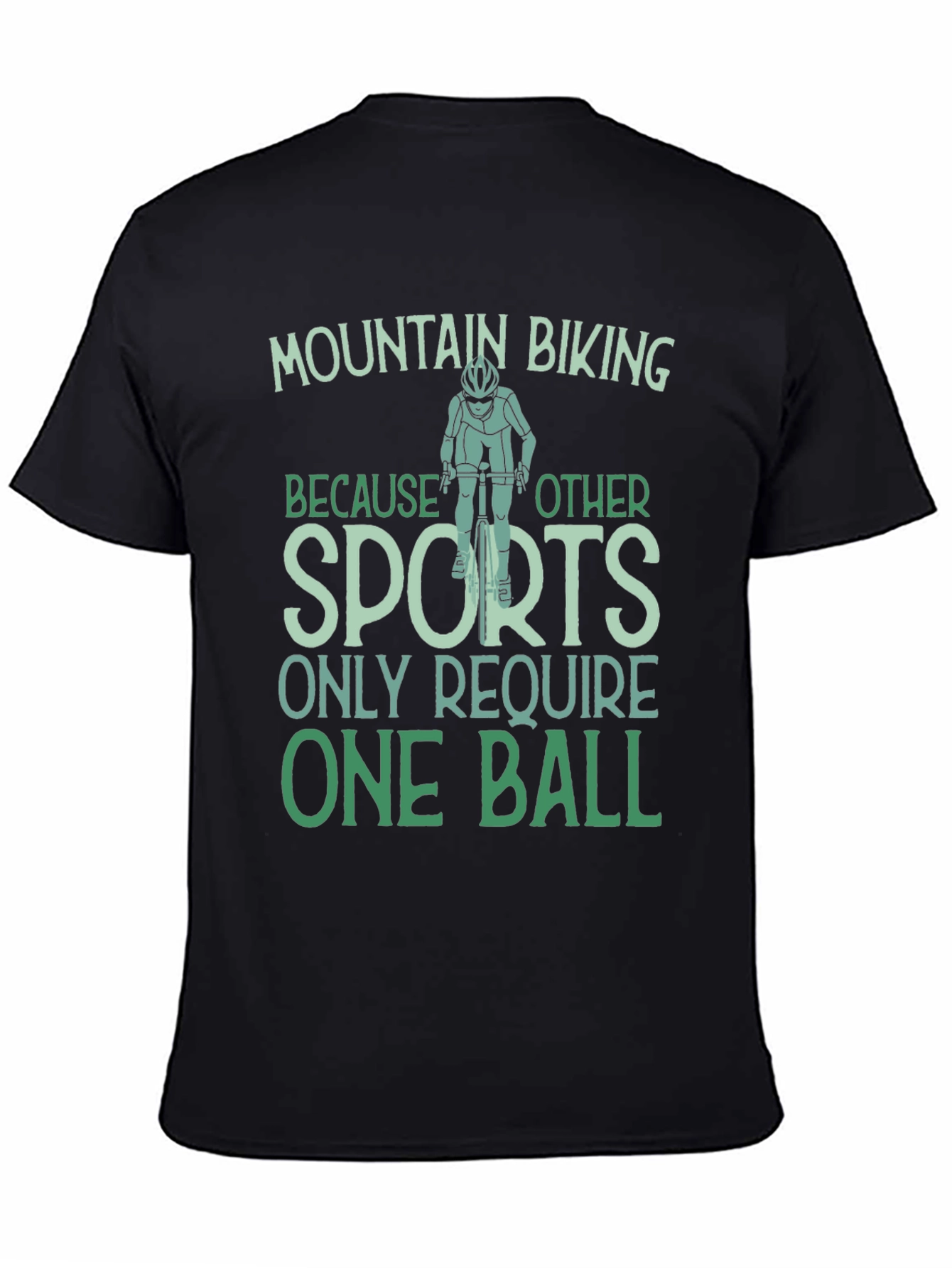 Mountain Biking One Ball T-Shirt