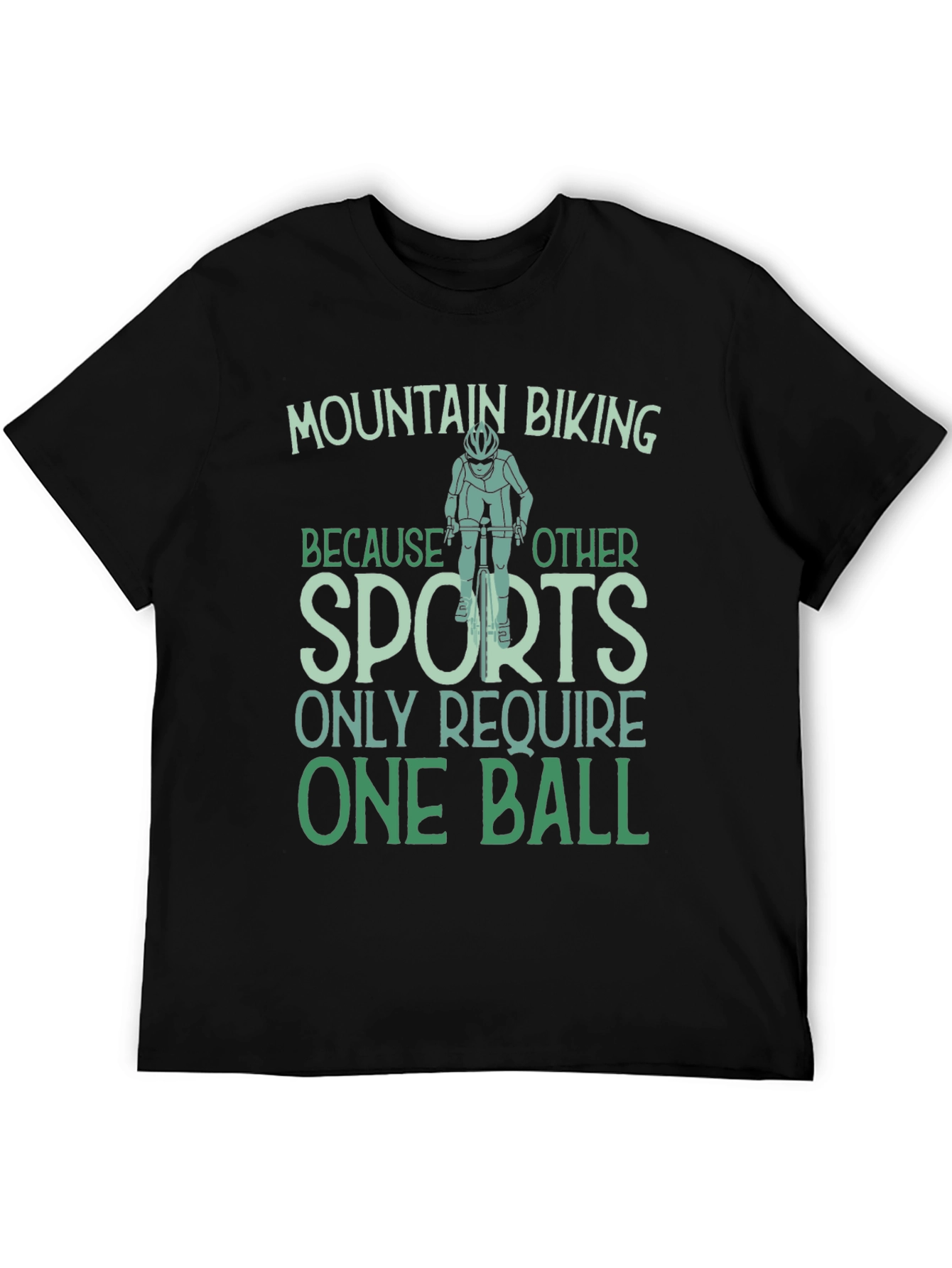 Mountain Biking One Ball T-Shirt