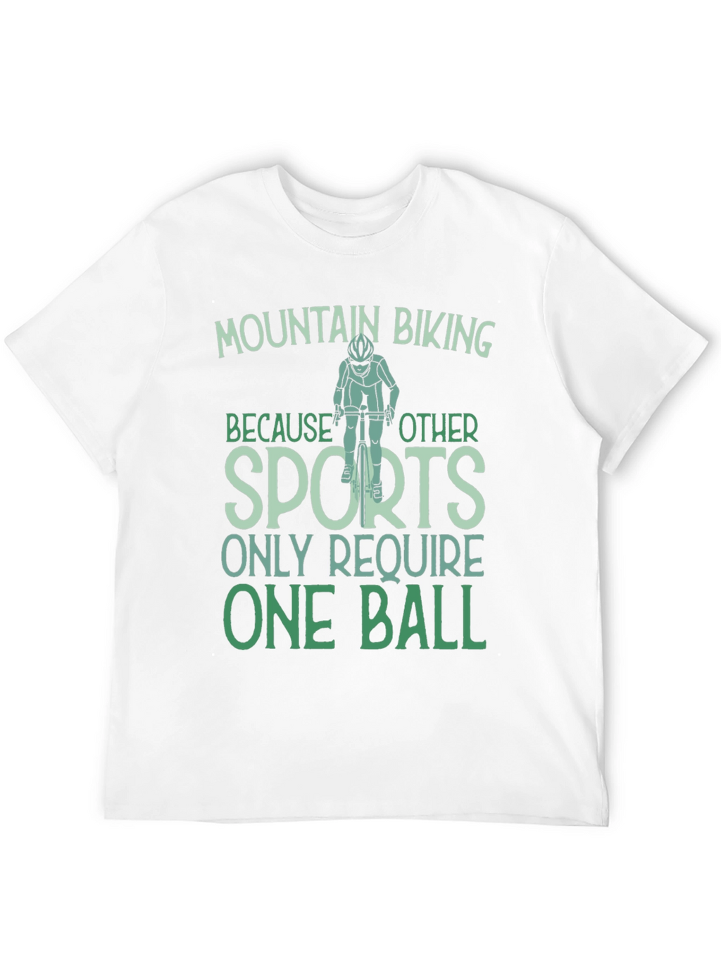 Mountain Biking One Ball T-Shirt