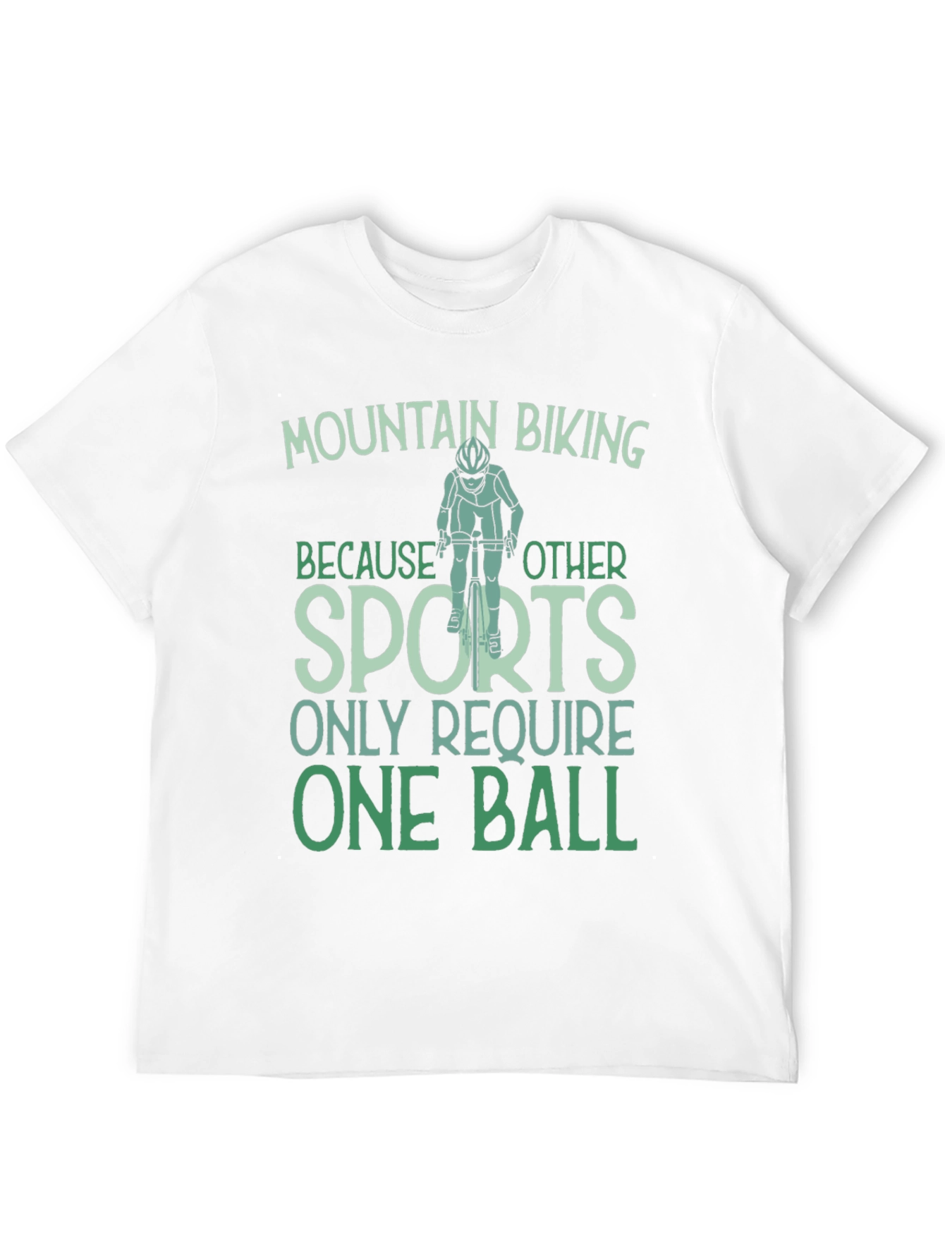 Mountain Biking One Ball T-Shirt