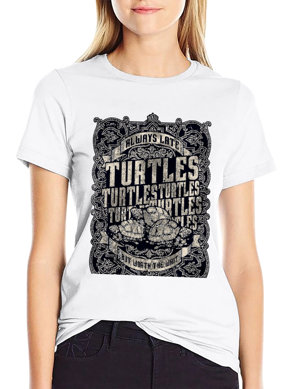 Always Late Turtles T-Shirt Funny Graphic Tee