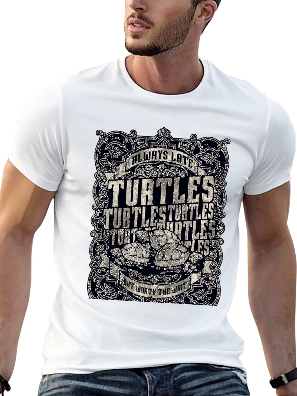Always Late Turtles T-Shirt Funny Graphic Tee