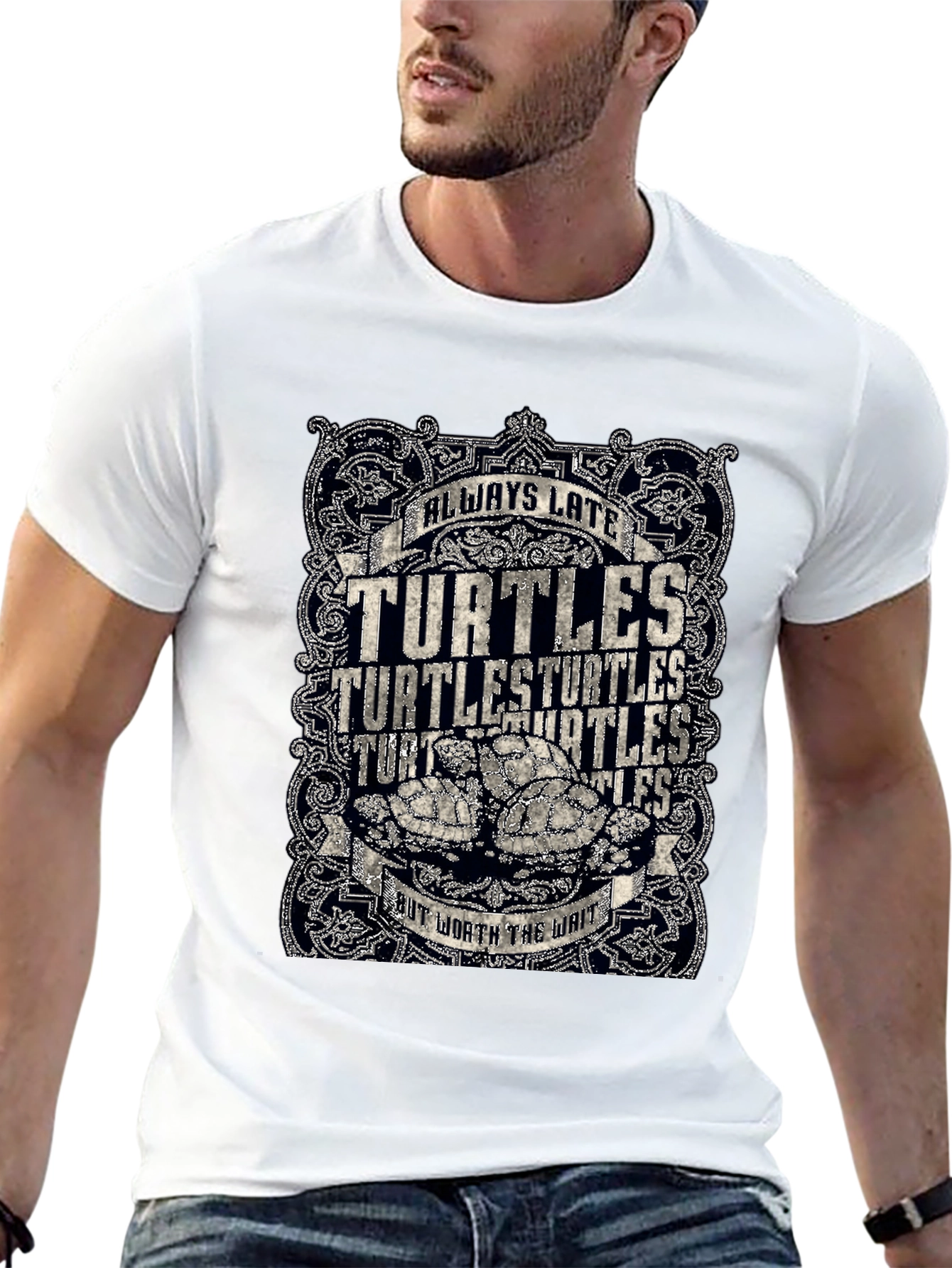 Always Late Turtles T-Shirt Funny Graphic Tee