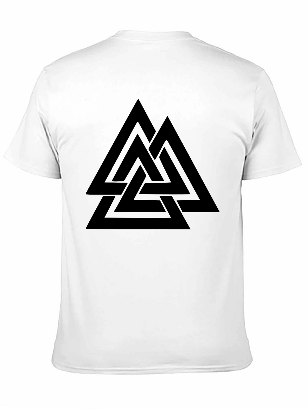 Valknut Symbol Black T-Shirt