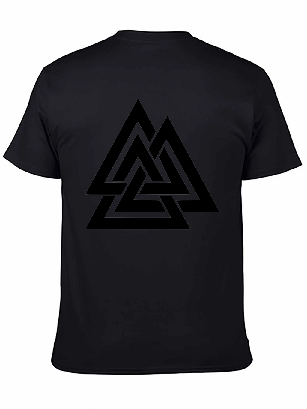 Valknut Symbol Black T-Shirt