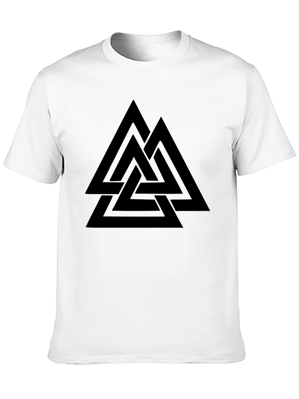 Valknut Symbol Black T-Shirt