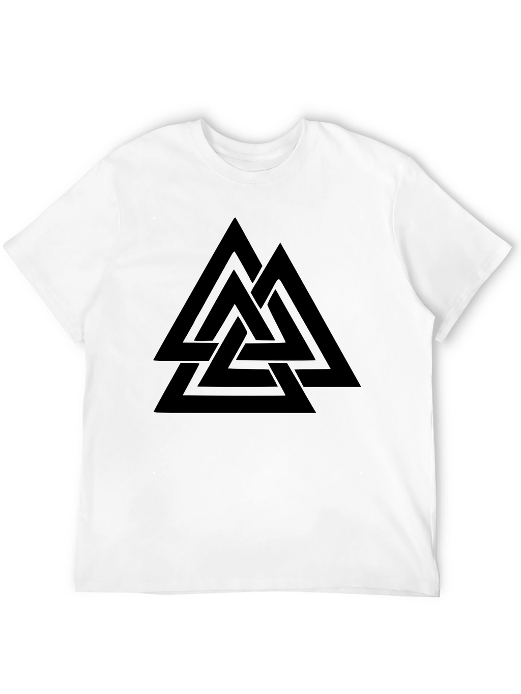 Valknut Symbol Black T-Shirt