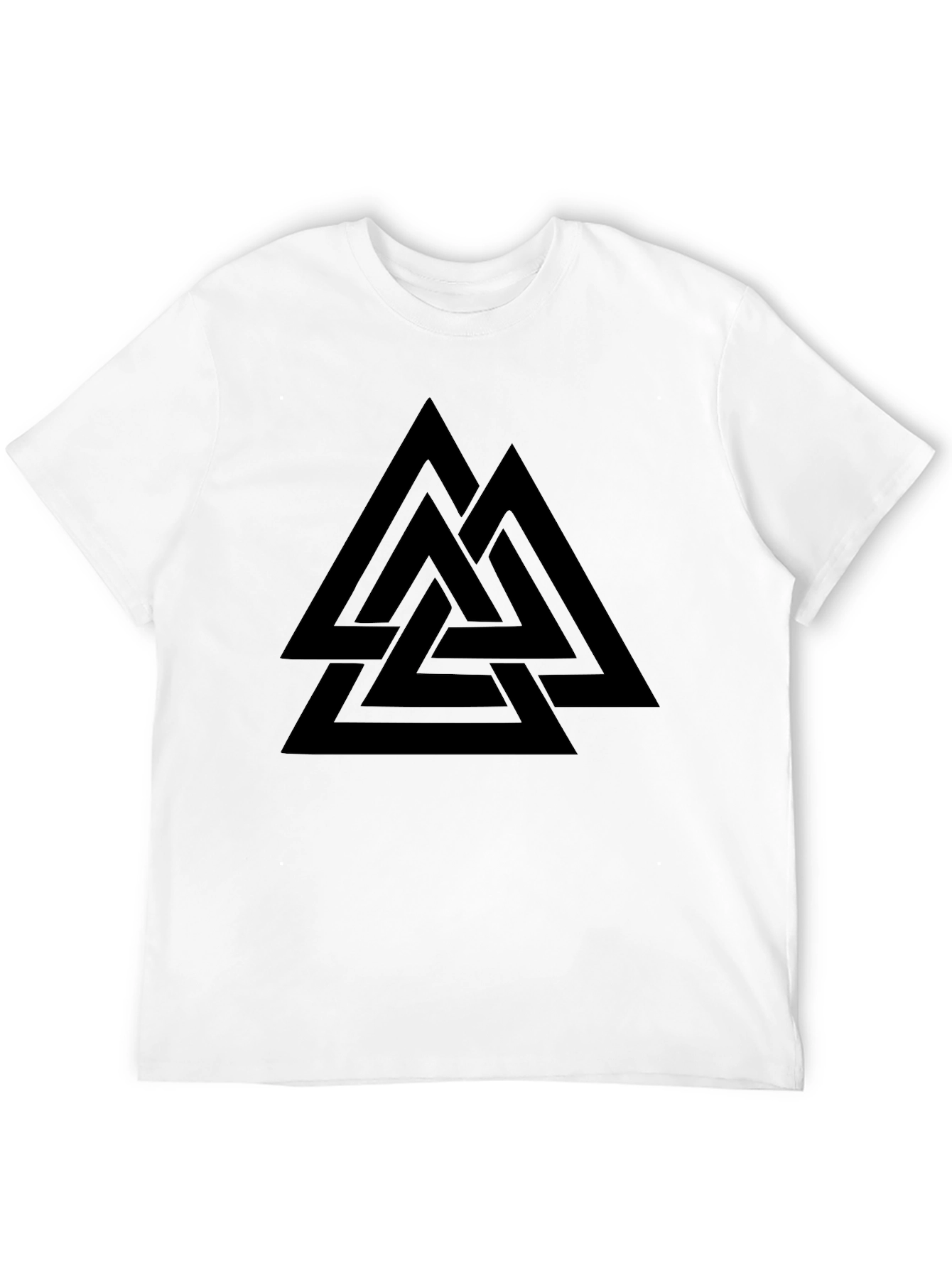 Valknut Symbol Black T-Shirt