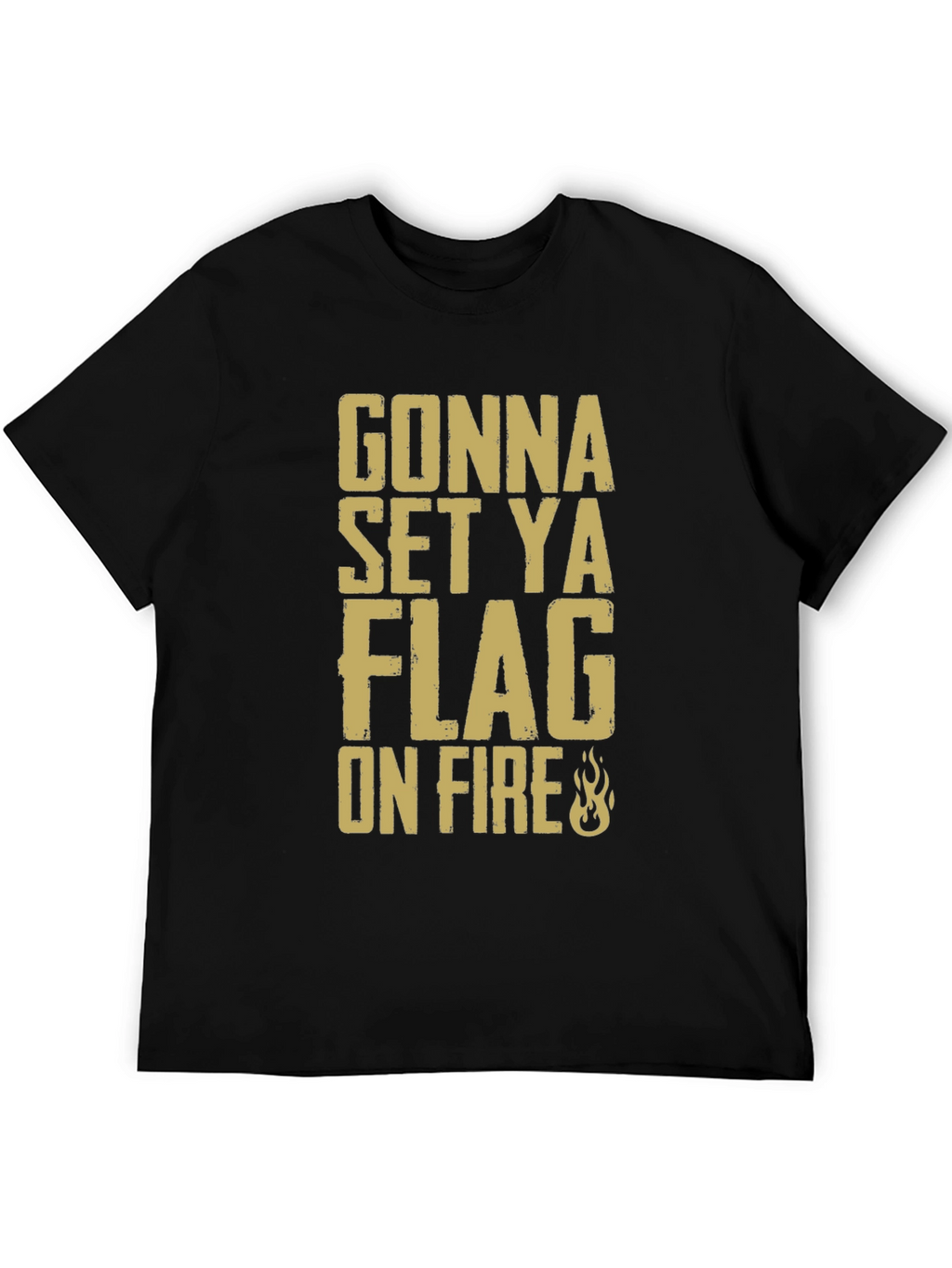 Gonna Set Ya Flag On Fire Graphic T-Shirt