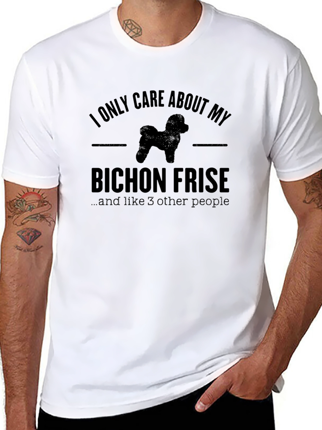 Bichon Frise Dog Lover T-Shirt