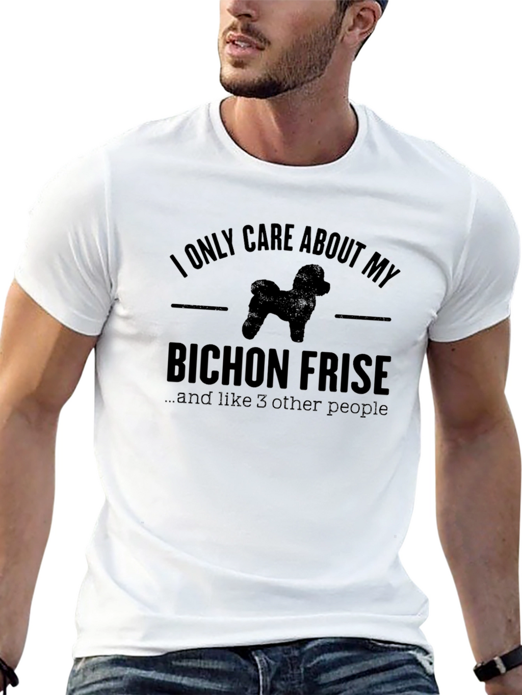 Bichon Frise Dog Lover T-Shirt