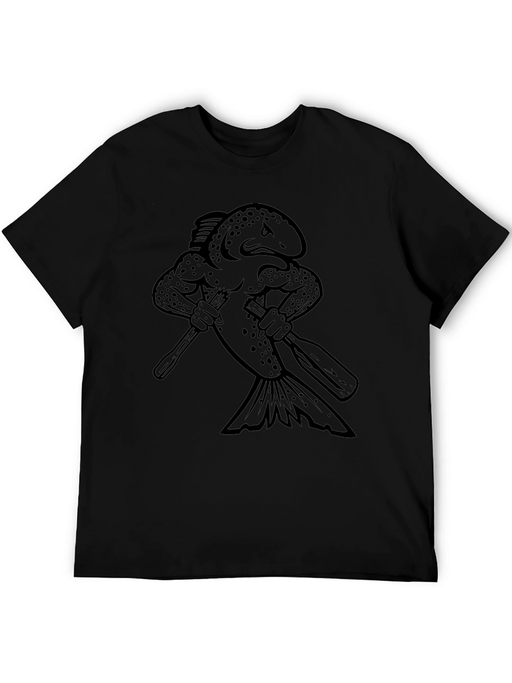 Black Fish Graphic T-Shirt