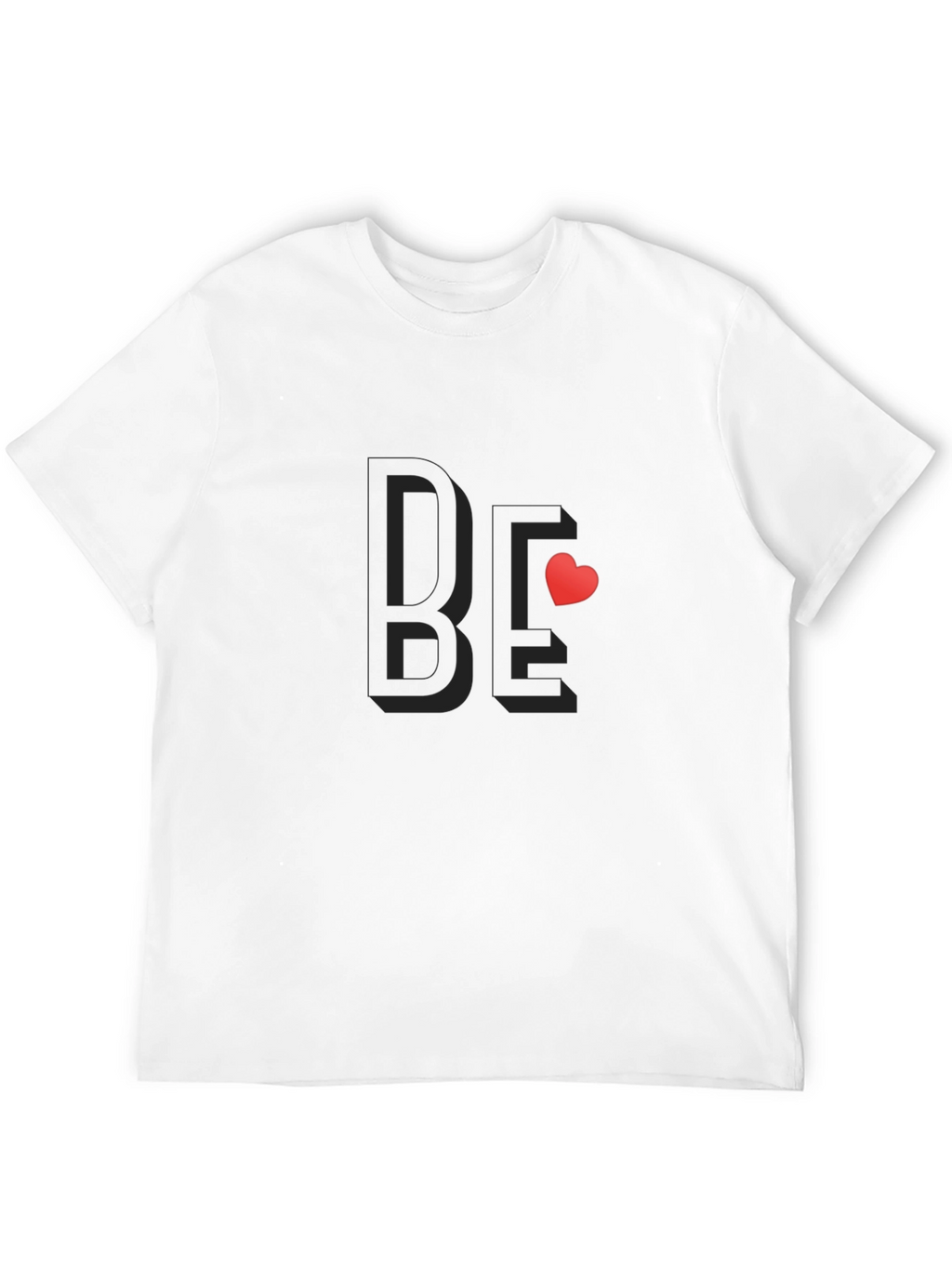 Be Mine Stylish Black Cotton Tee