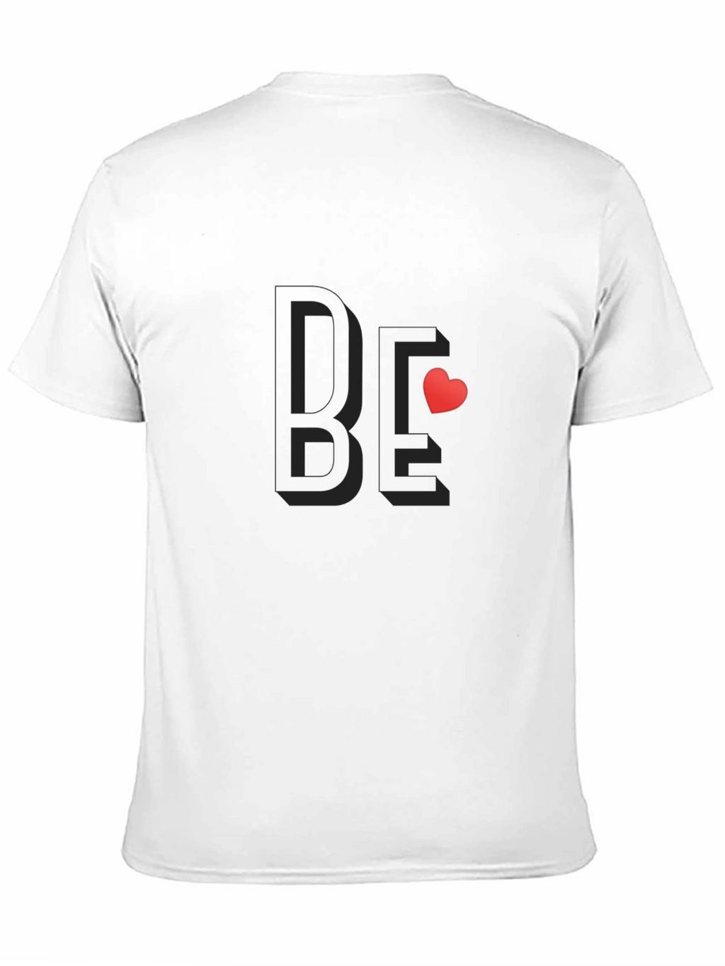 Be Mine Stylish Black Cotton Tee
