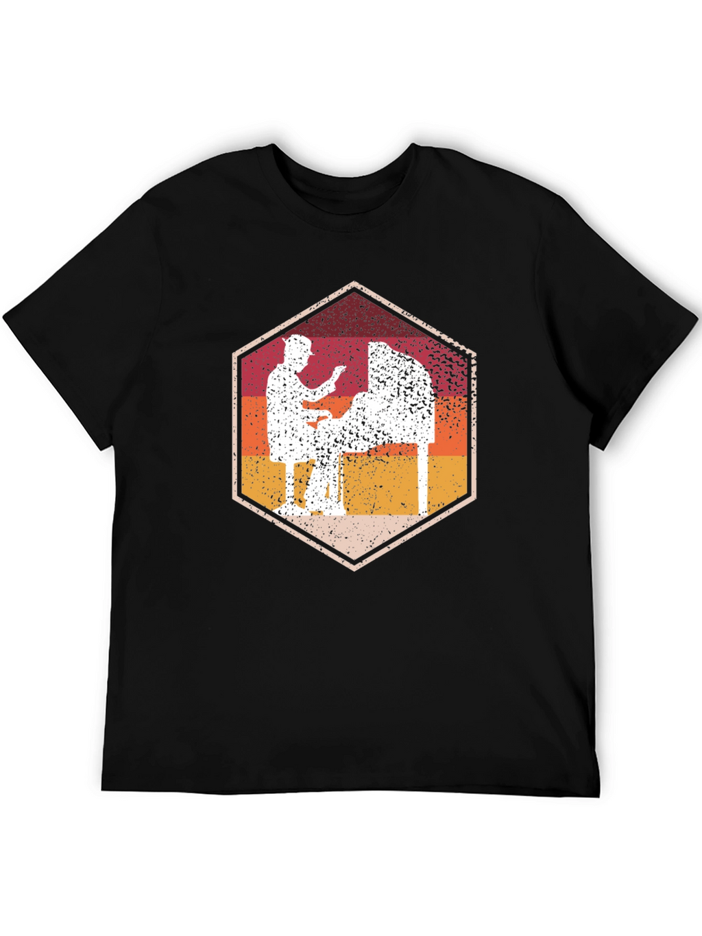 Retro Pinball Machine Graphic T-Shirt