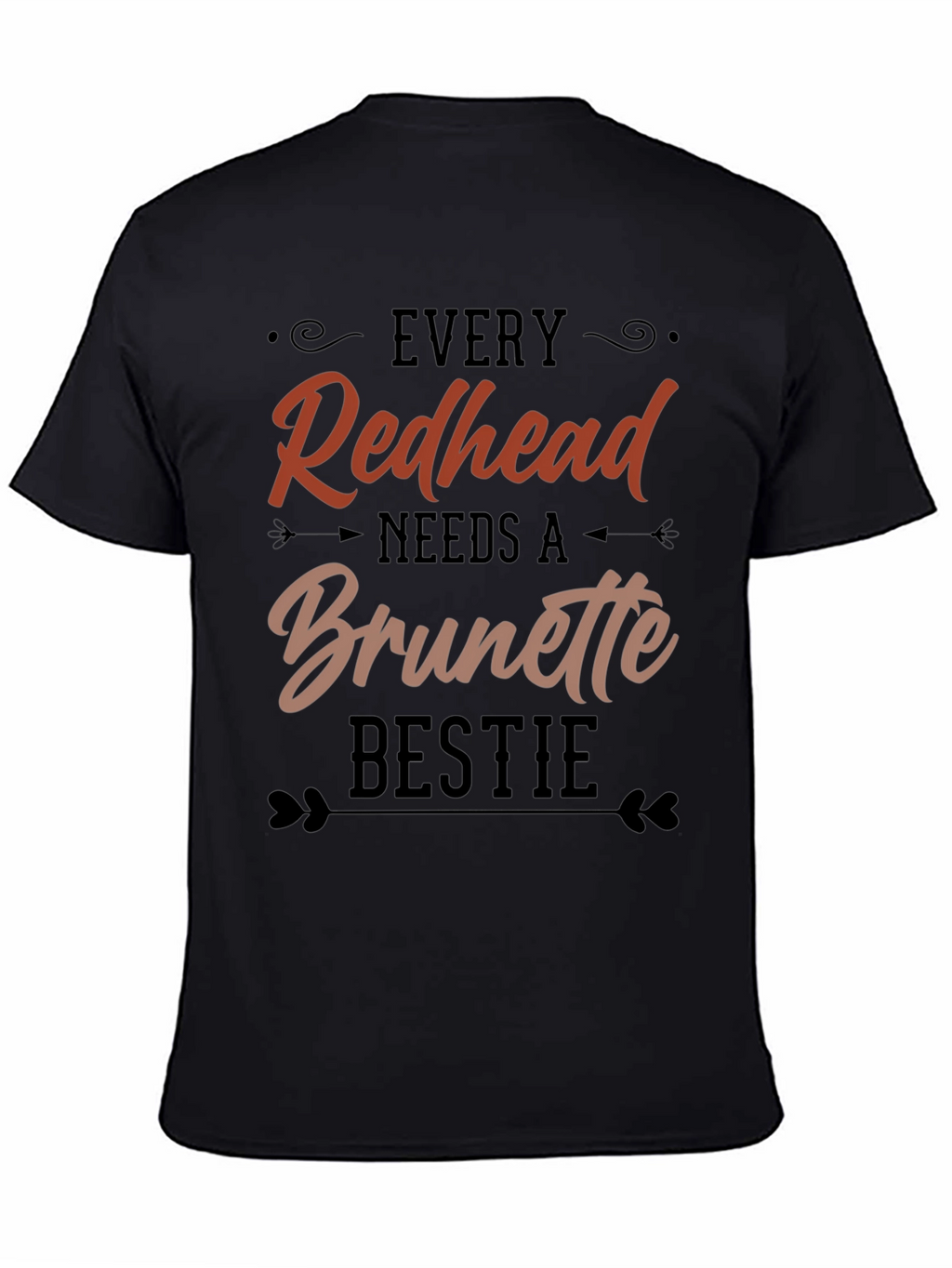 Redhead Brunette Bestie Graphic Tee