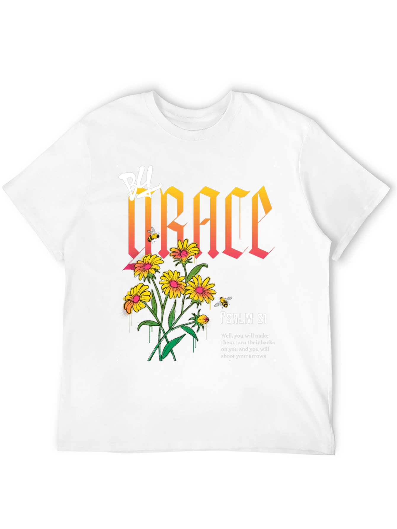Grace Floral Graphic Print T-Shirt
