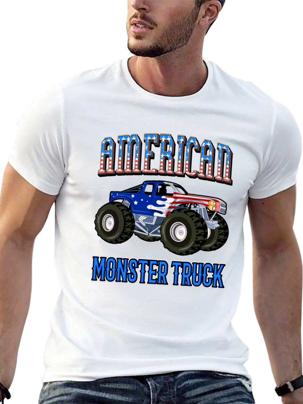 American Monster Truck T-Shirt