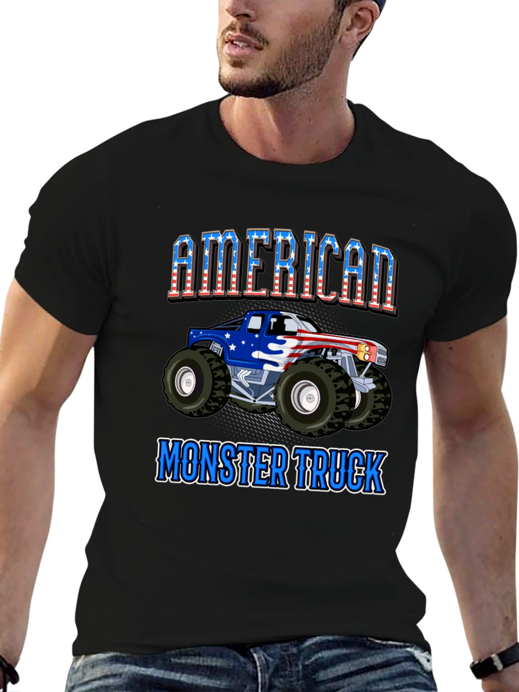 American Monster Truck T-Shirt