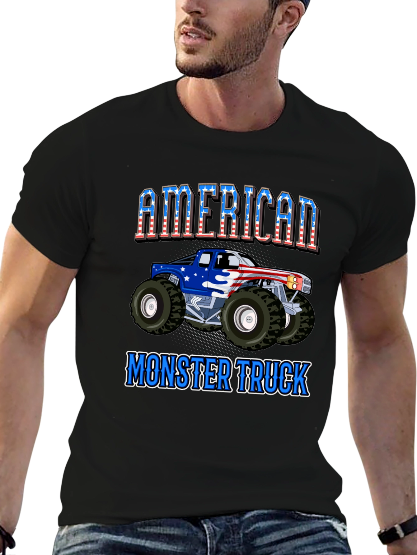 American Monster Truck T-Shirt