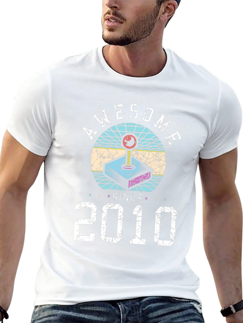 Awesome Since 2010 Retro Gaming T-Shirt