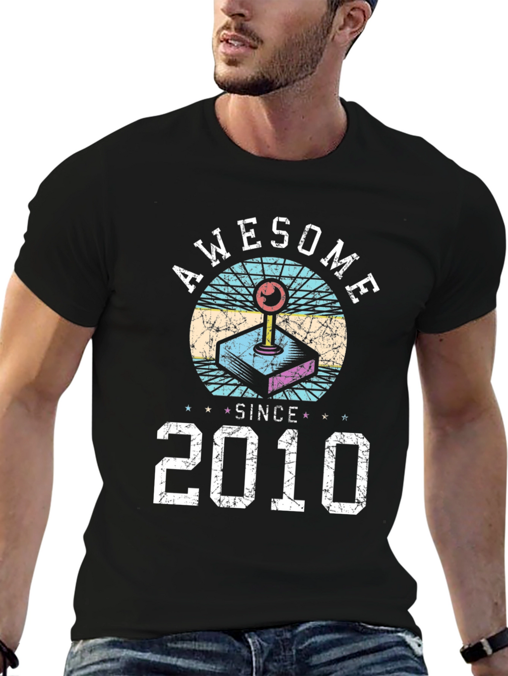 Awesome Since 2010 Retro Gaming T-Shirt