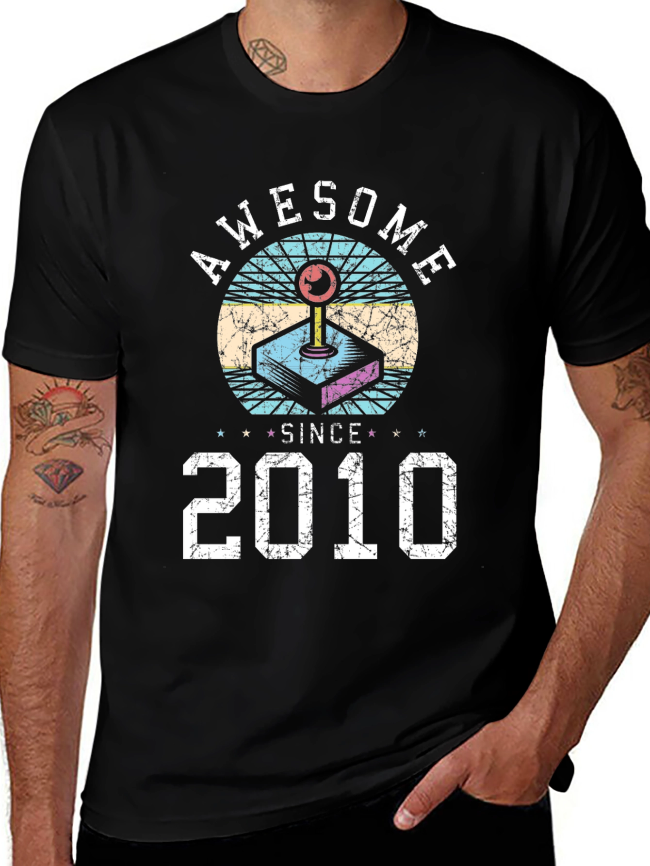 Awesome Since 2010 Retro Gaming T-Shirt