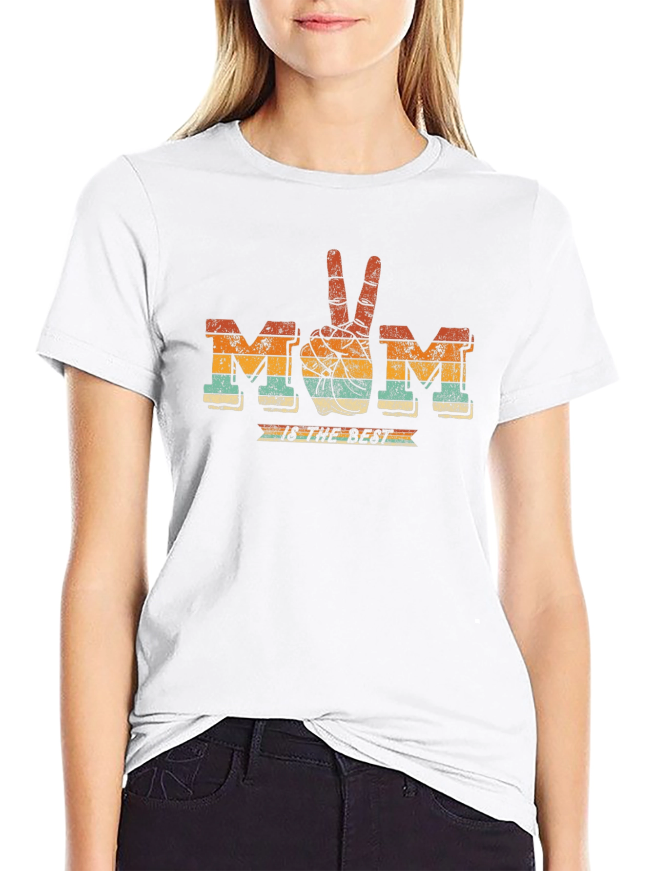 Retro Mom is the Best T-Shirt