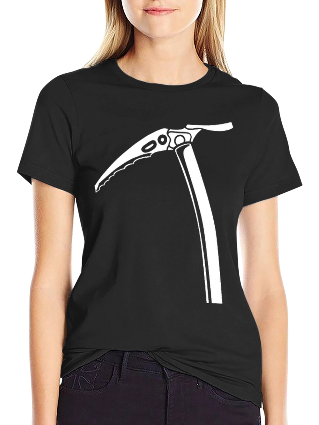 Black Ice Axe Graphic Tee - Adventure Ready