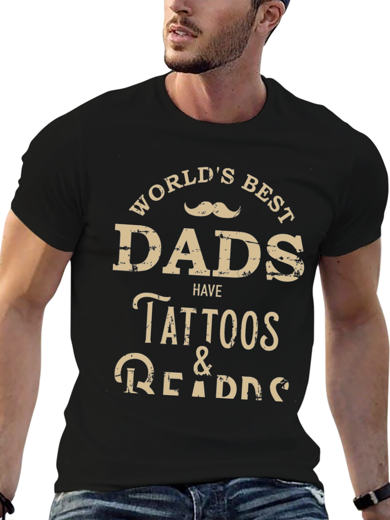Worlds Best Dads Tattoo T-Shirt