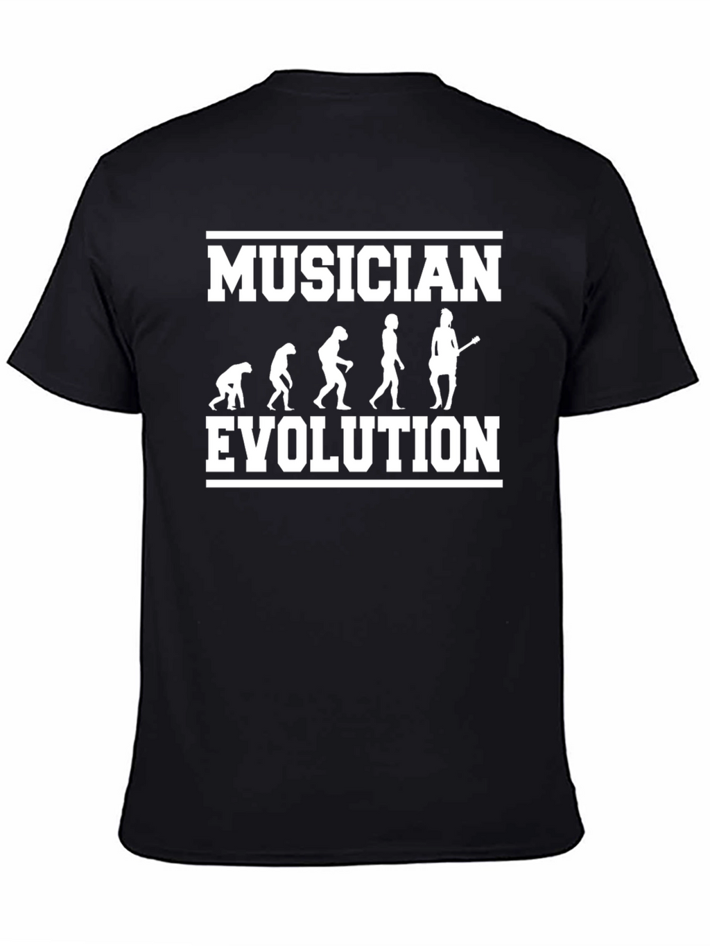 Musician Evolution T-Shirt - Funny Music Tee