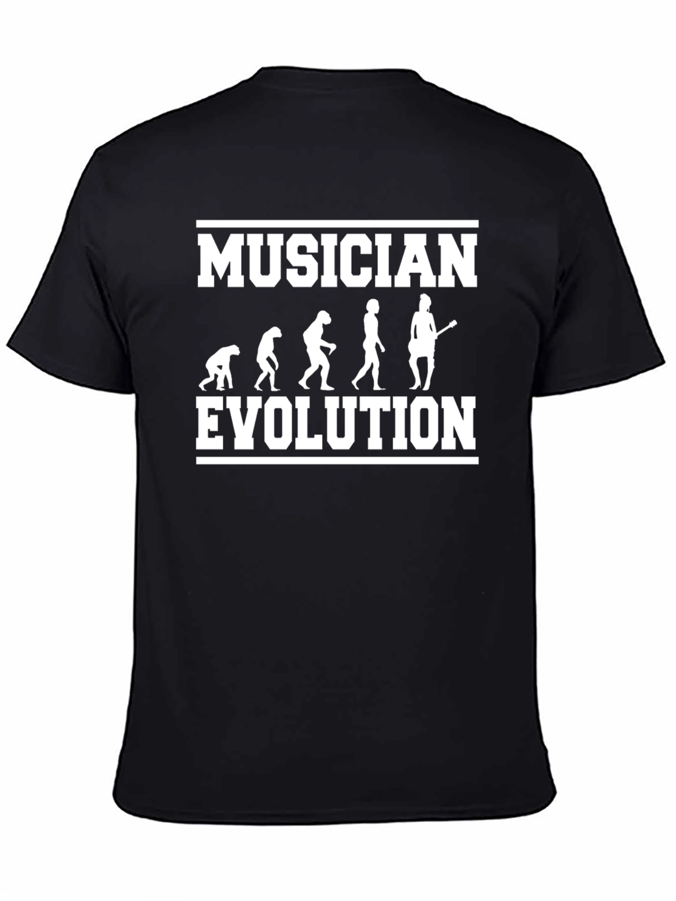 Musician Evolution T-Shirt - Funny Music Tee