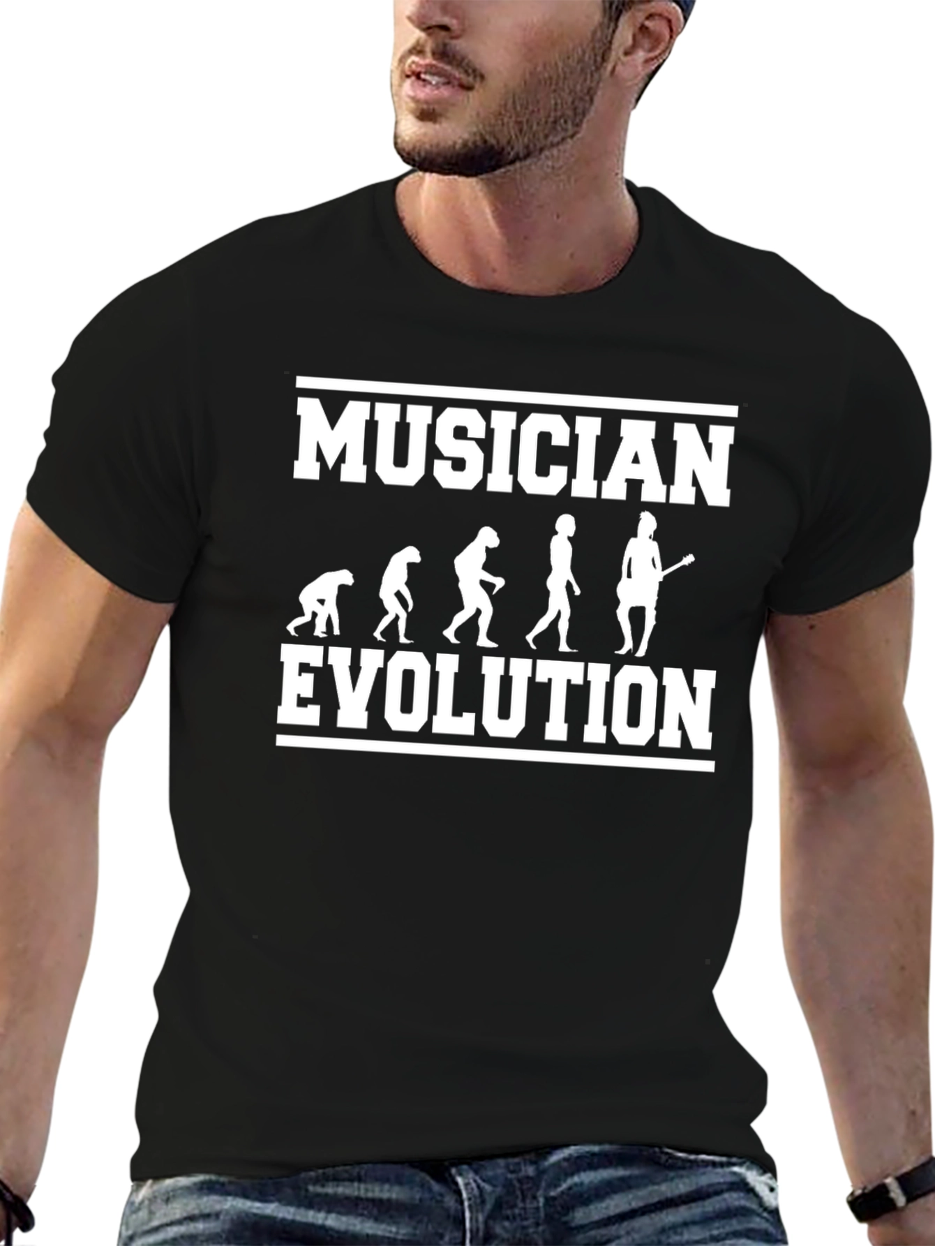 Musician Evolution T-Shirt - Funny Music Tee