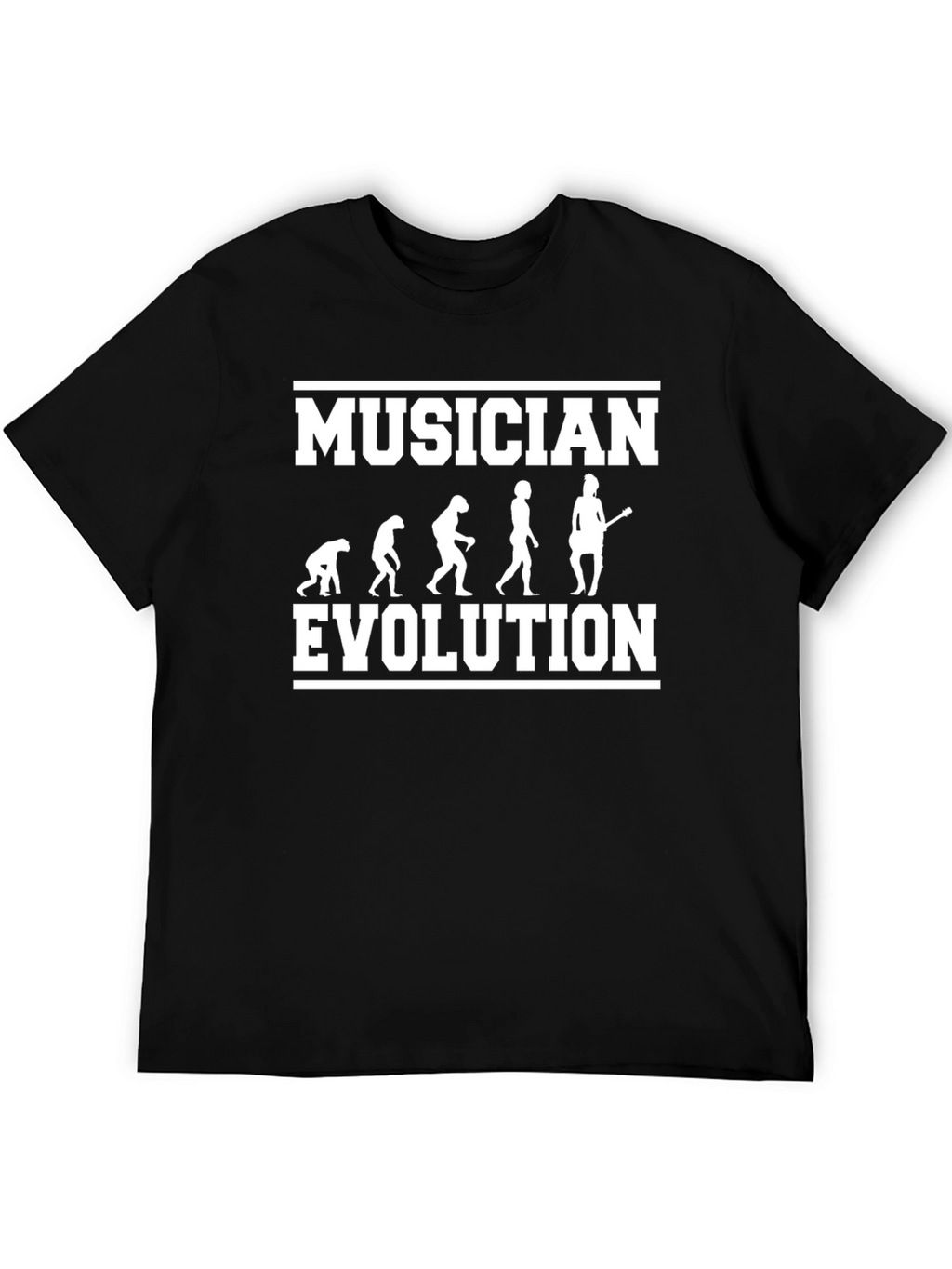 Musician Evolution T-Shirt - Funny Music Tee