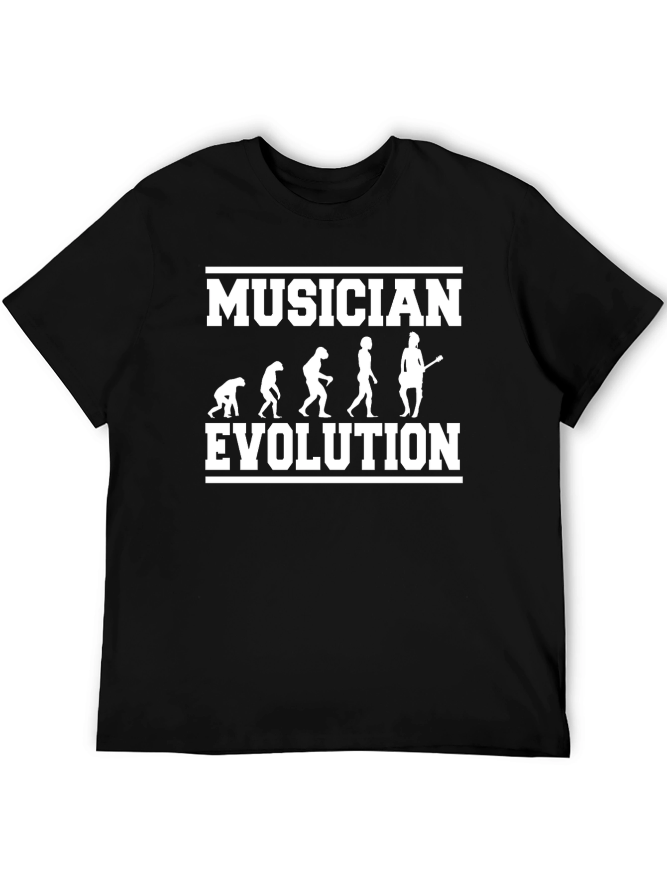 Musician Evolution T-Shirt - Funny Music Tee