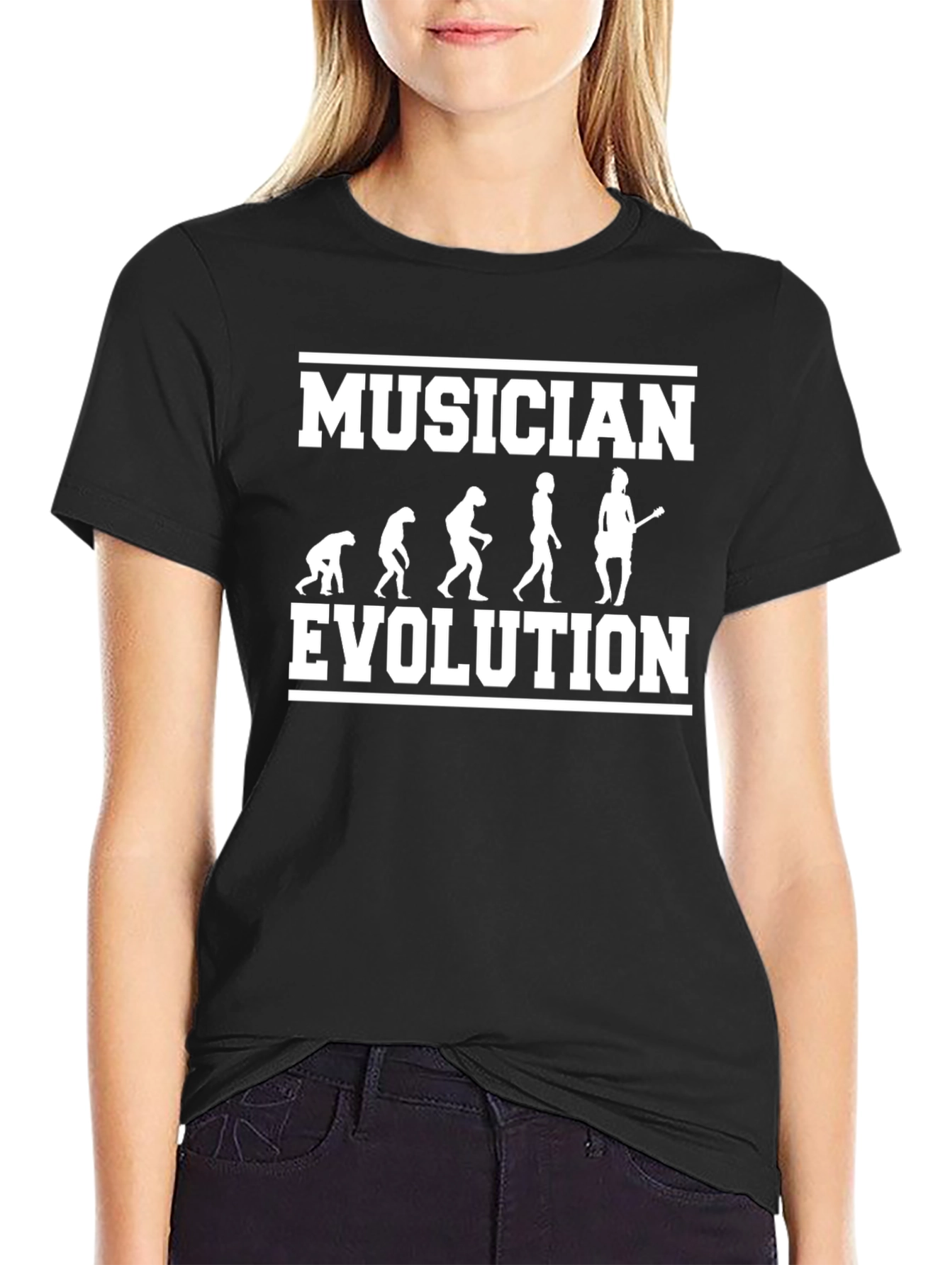 Musician Evolution T-Shirt - Funny Music Tee