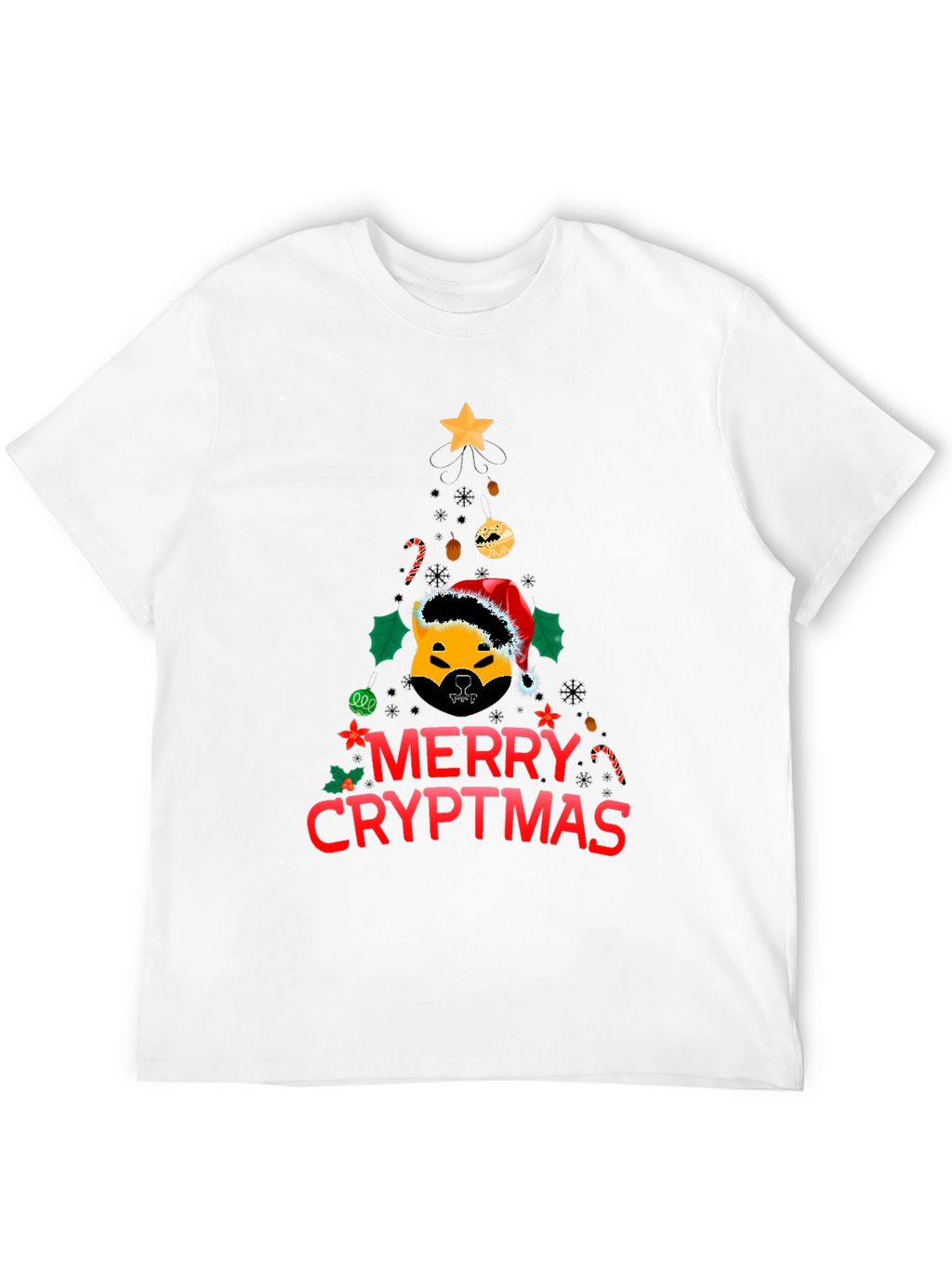 Merry Cryptmas T-Shirt - Doge Holiday Tee
