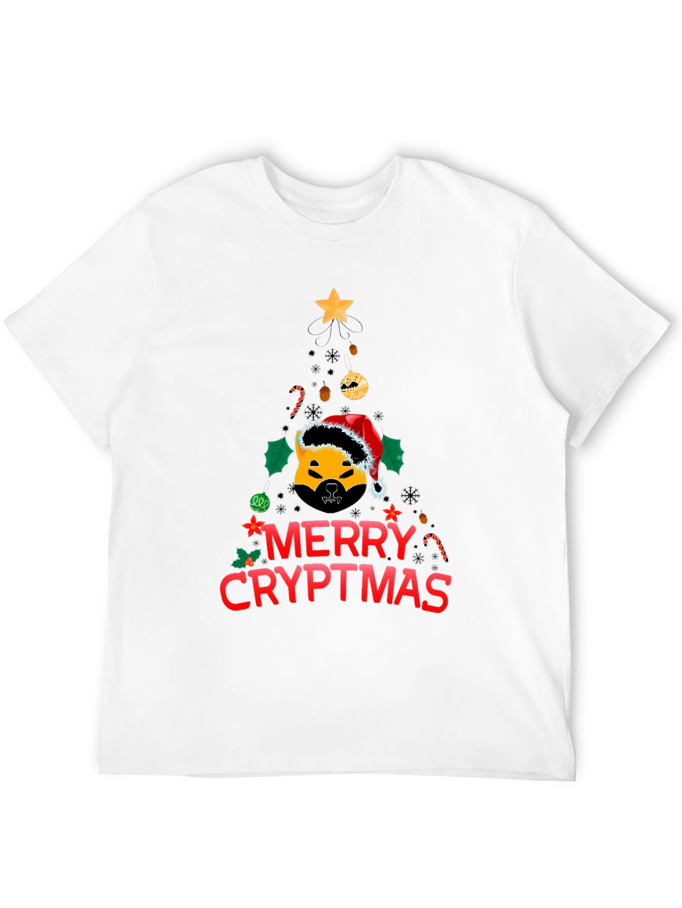 Merry Cryptmas T-Shirt - Doge Holiday Tee