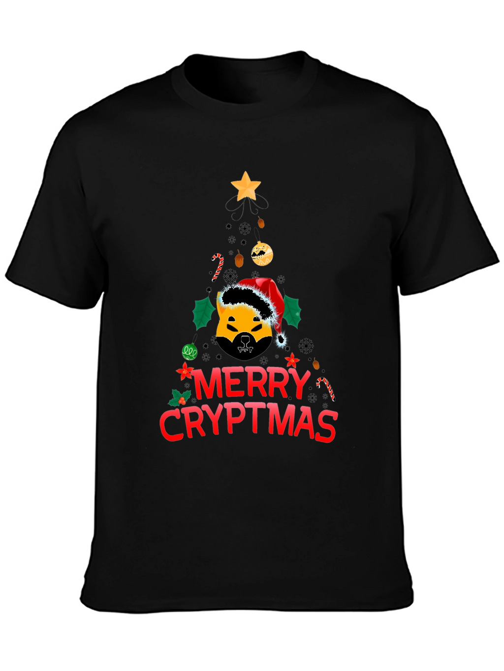 Merry Cryptmas T-Shirt - Doge Holiday Tee