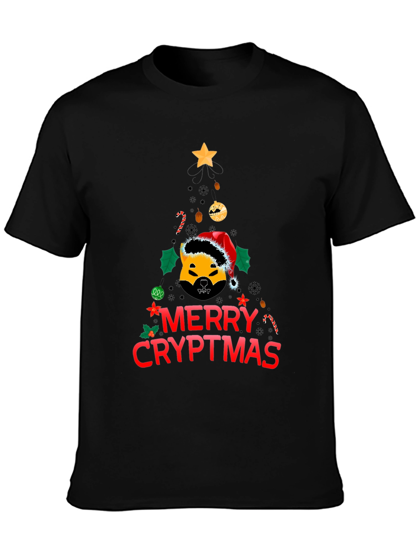 Merry Cryptmas T-Shirt - Doge Holiday Tee