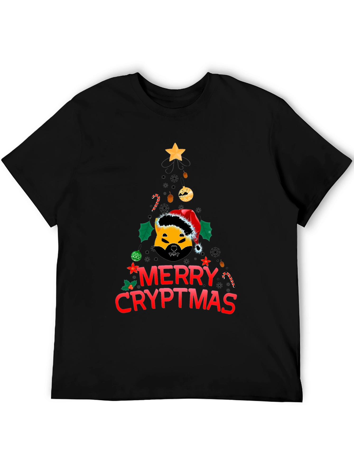 Merry Cryptmas T-Shirt - Doge Holiday Tee