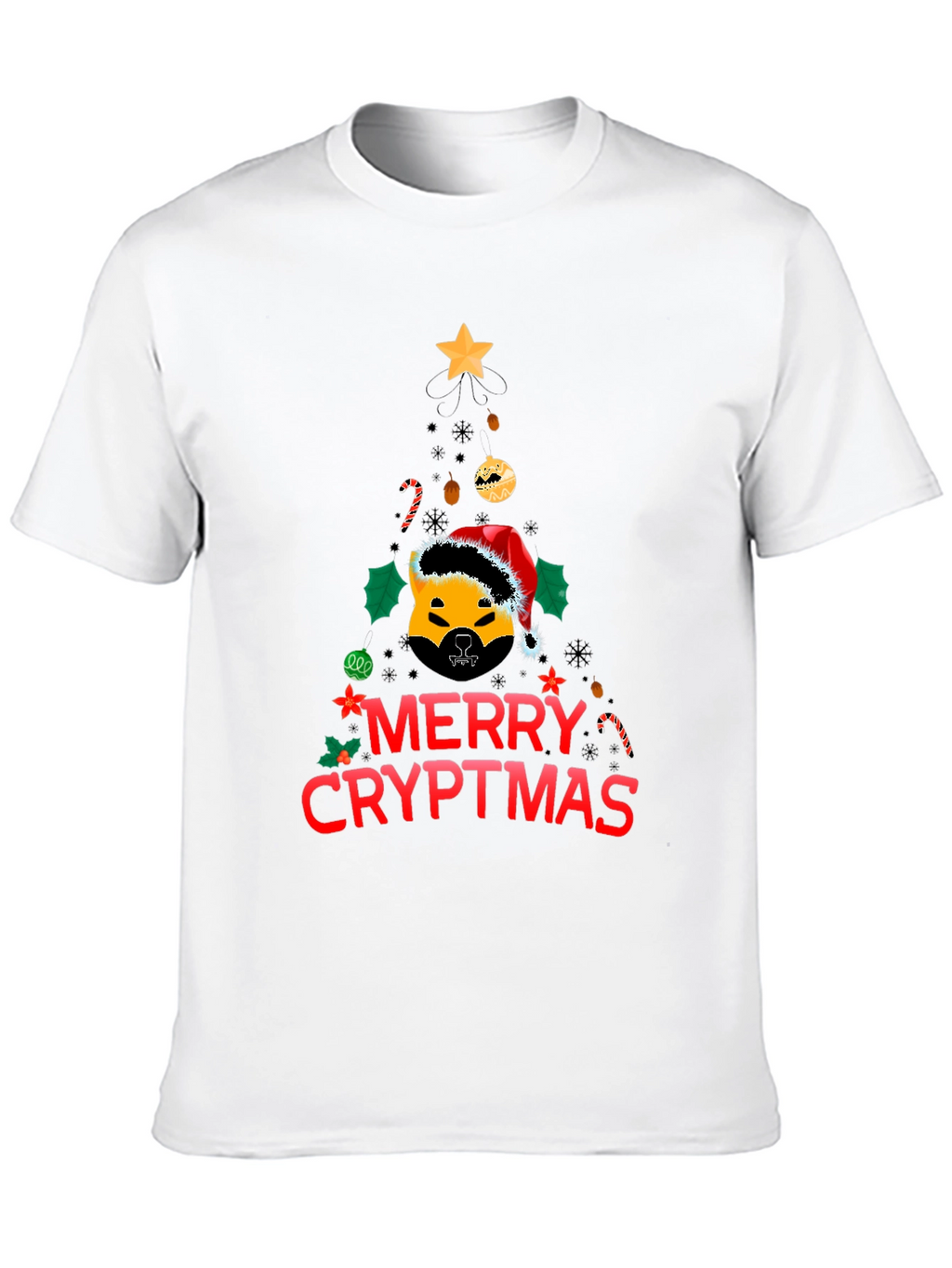 Merry Cryptmas T-Shirt - Doge Holiday Tee