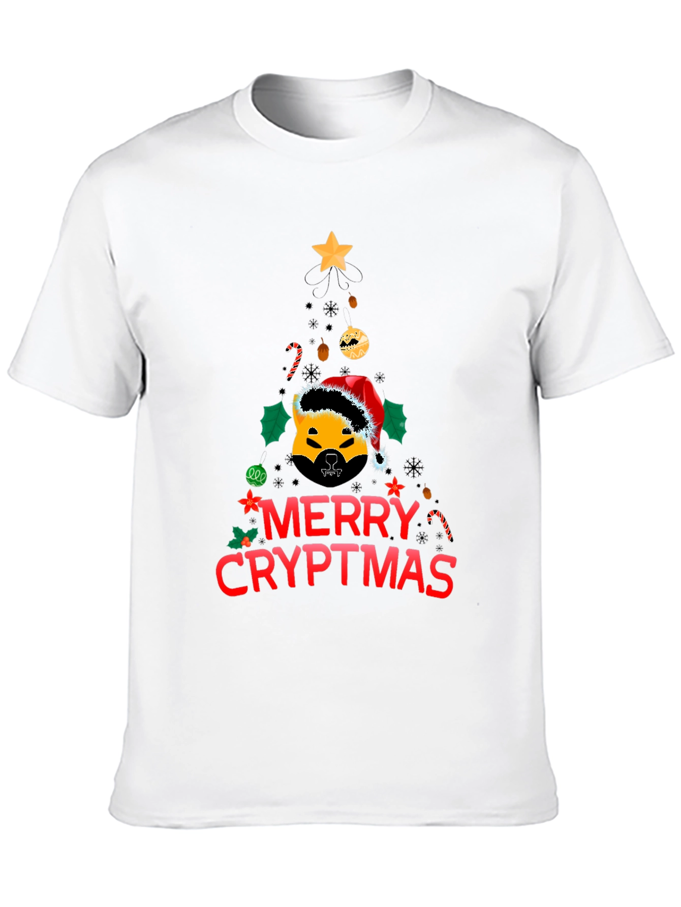 Merry Cryptmas T-Shirt - Doge Holiday Tee