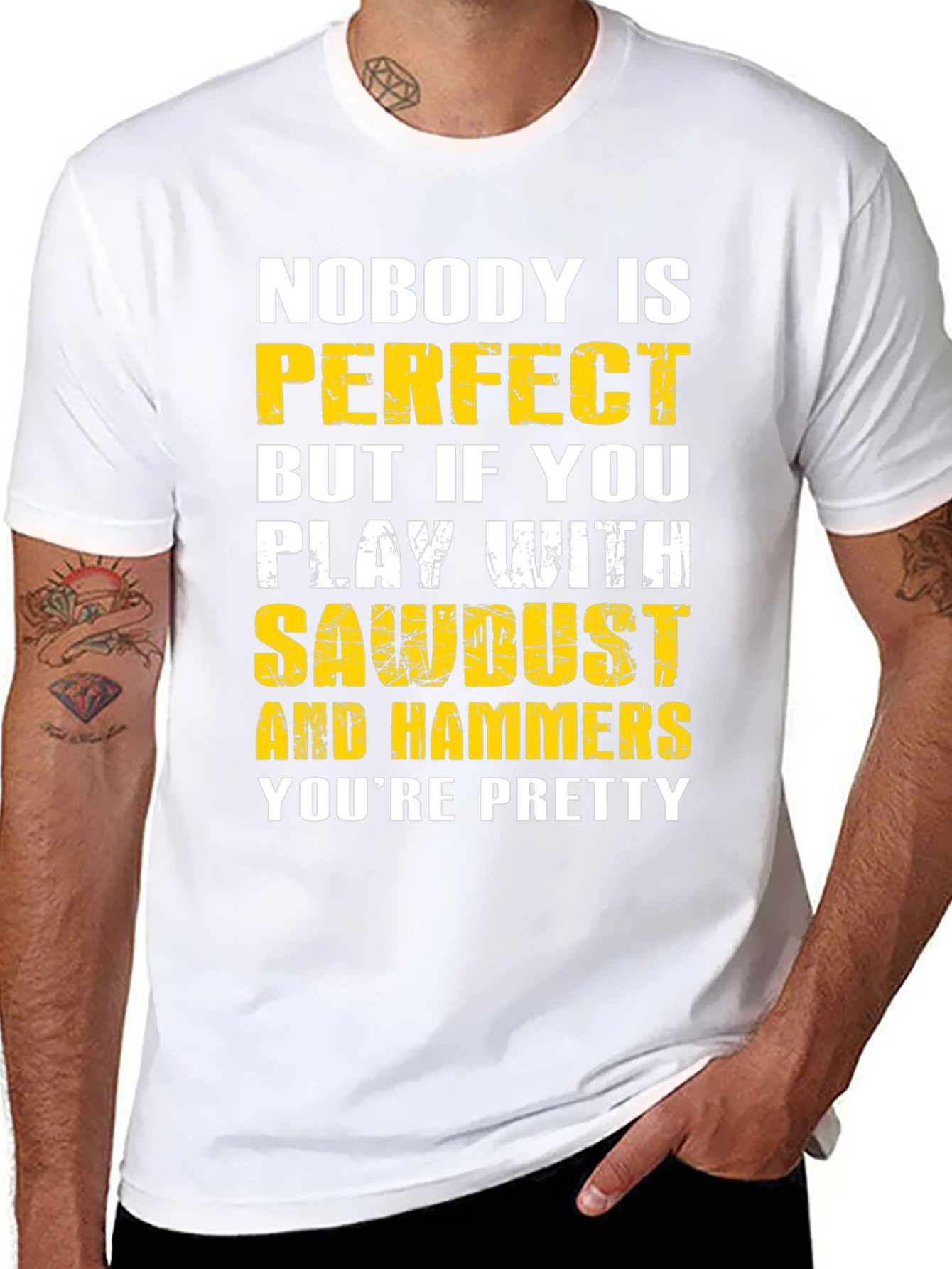 Sawdust and Hammers Graphic T-Shirt
