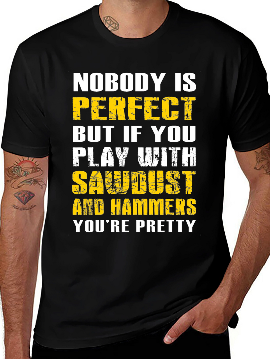 Sawdust and Hammers Graphic T-Shirt