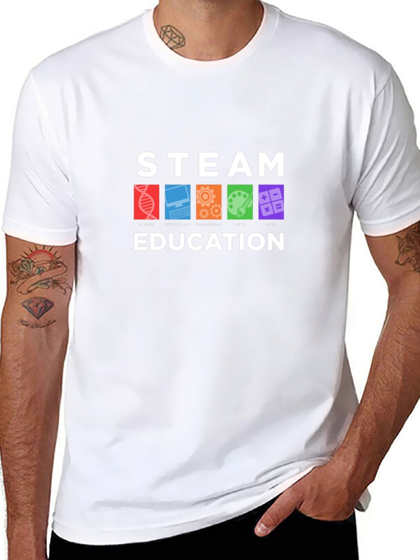 STEAM Education Graphic T-Shirt