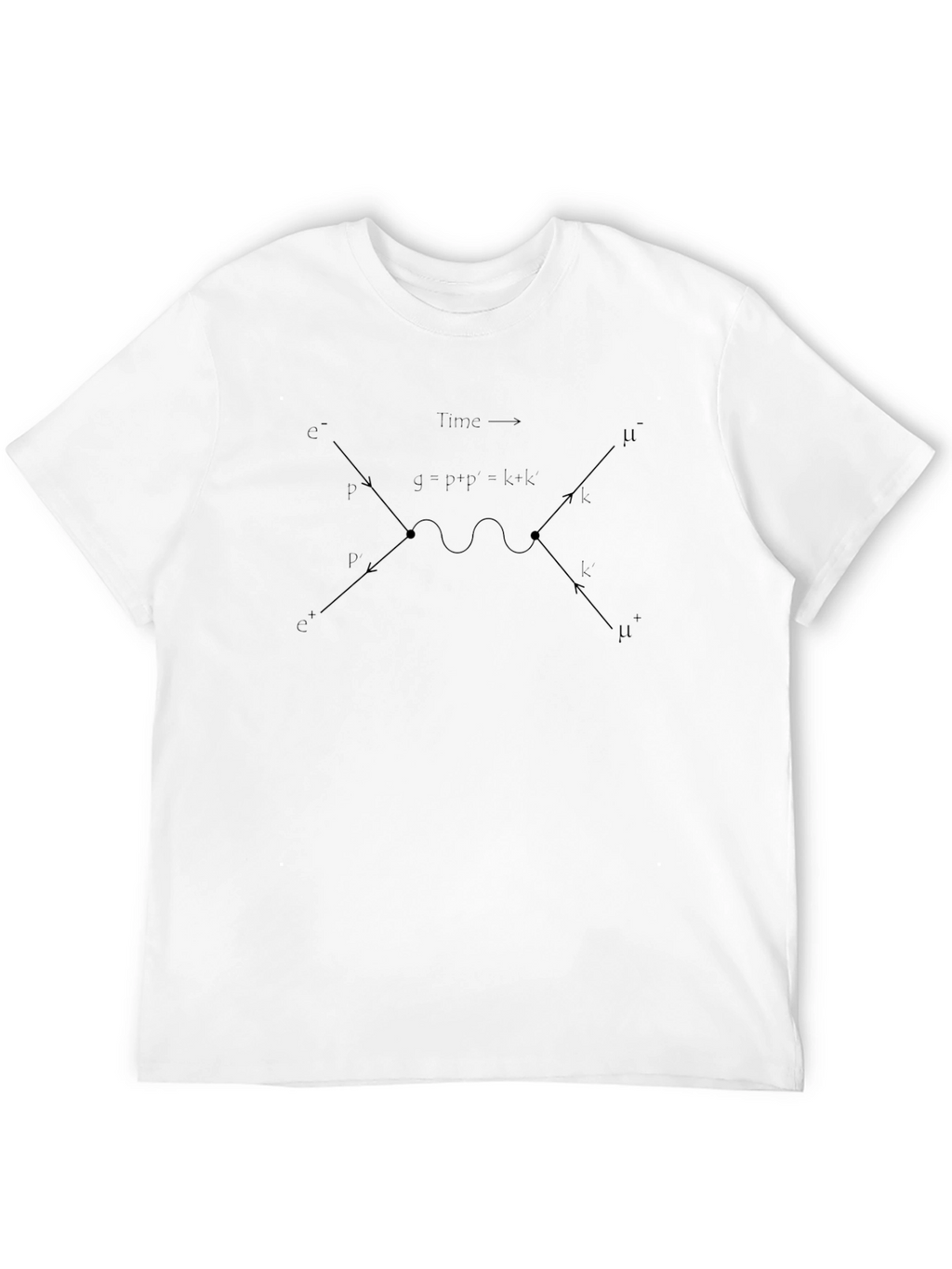Physics Diagram Black T-Shirt