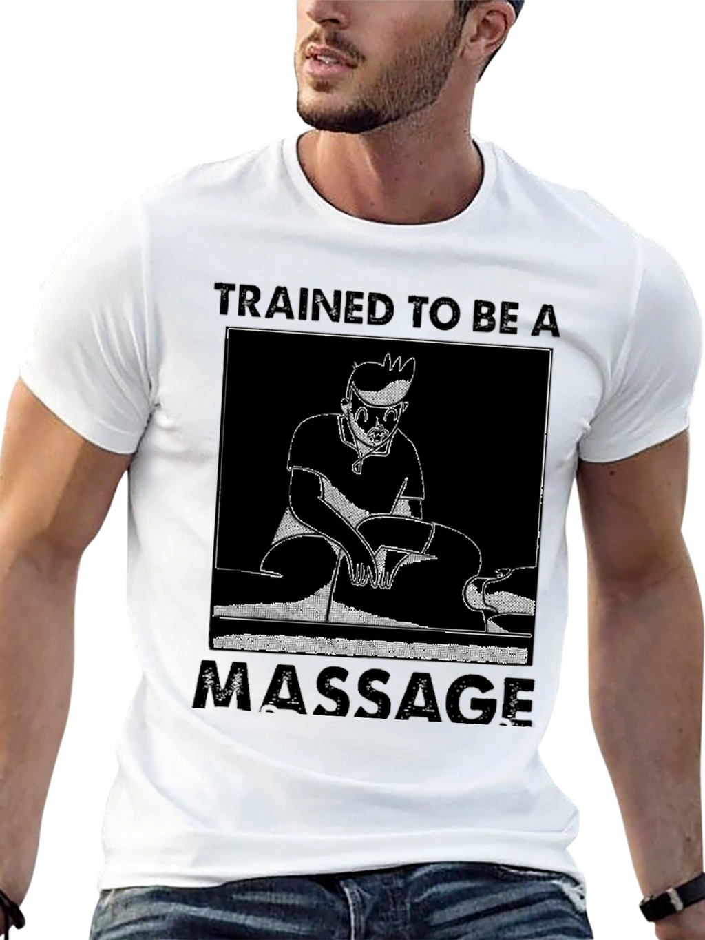 Trained To Be A Massage T-Shirt