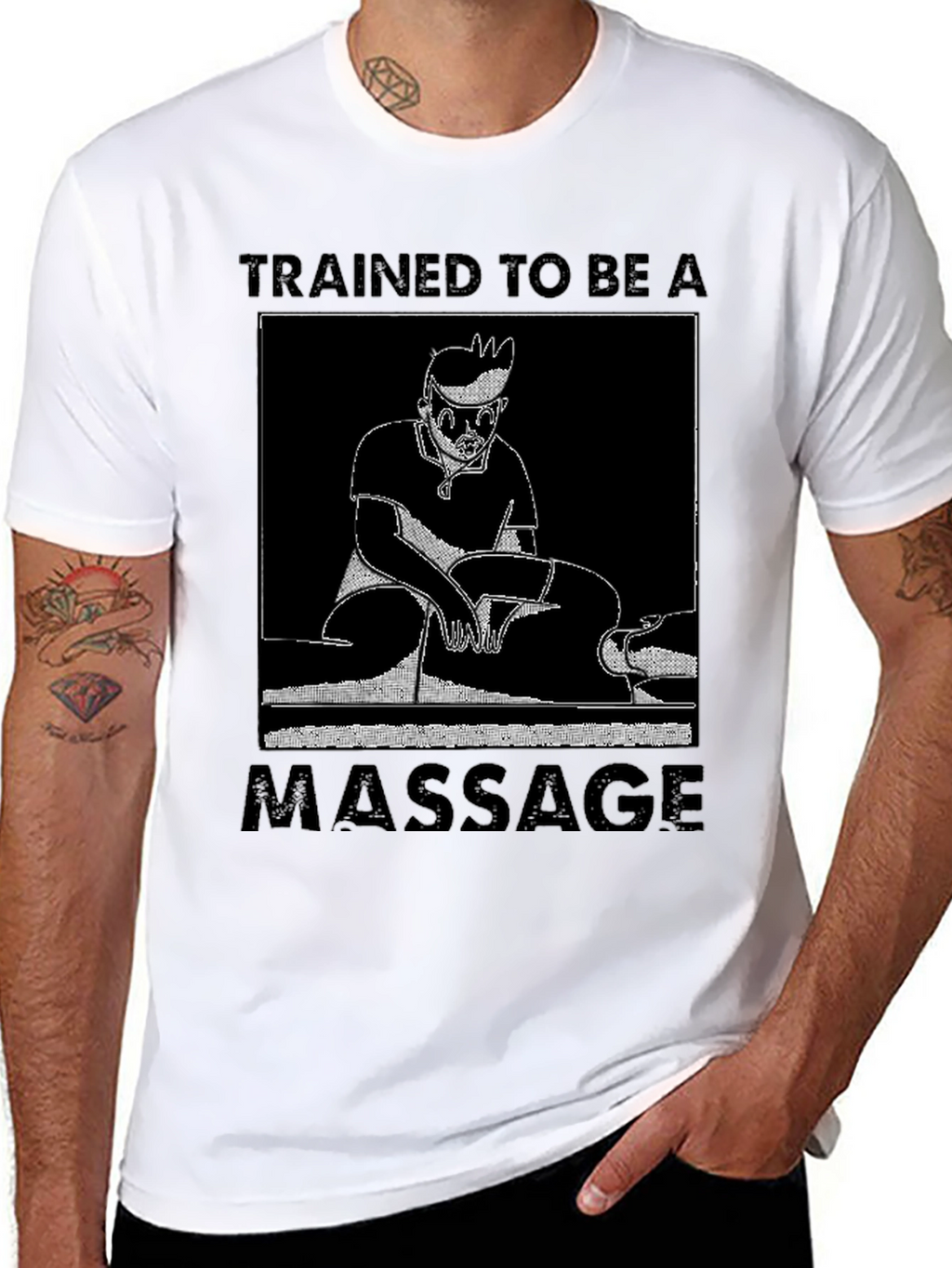 Trained To Be A Massage T-Shirt